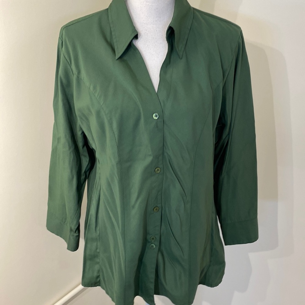 Dress barn Green Blouse